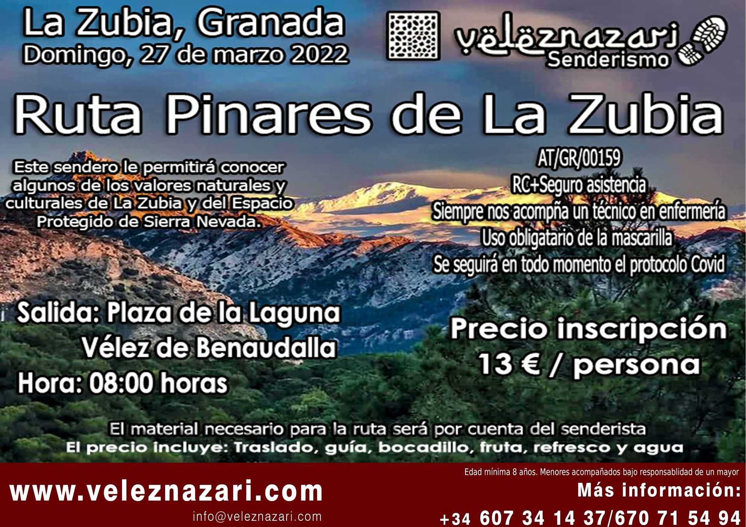 Ruta de Senderismo Pinares de La Zubia