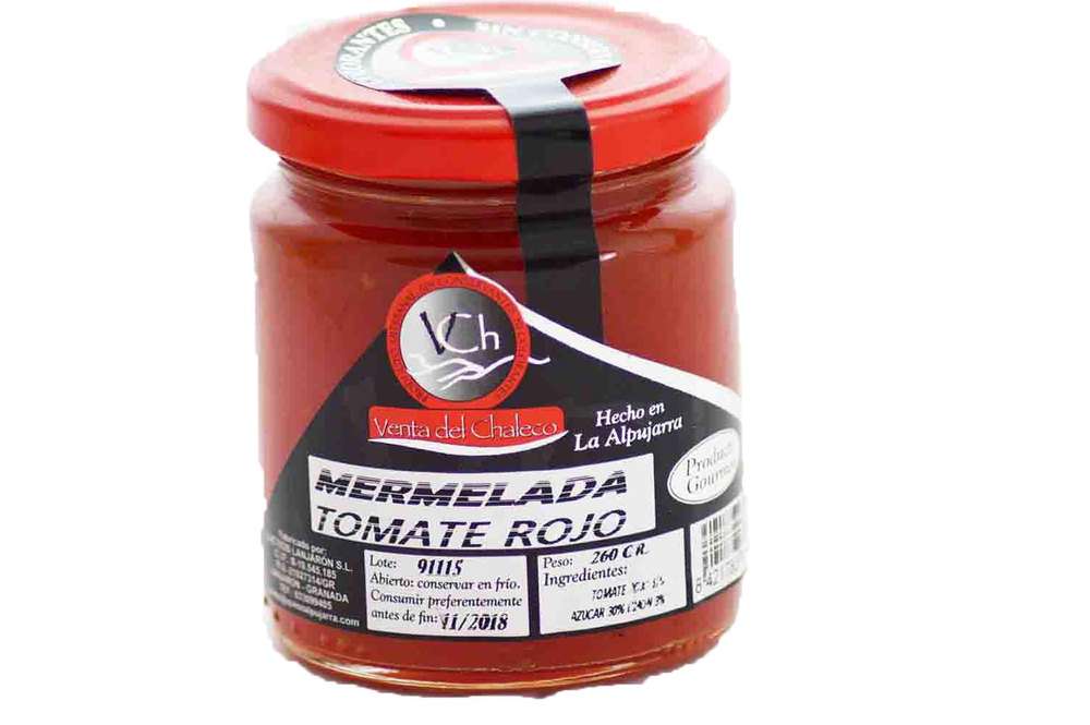 Mermelada de tomate rojo